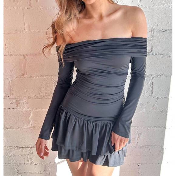 NIA Dresses & Skirts - NEW NIA lisa dress in black